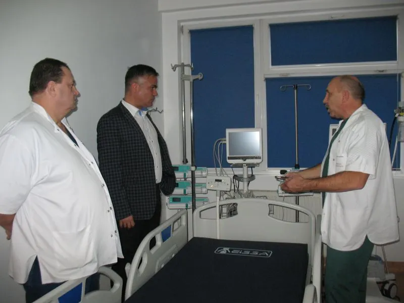 Aparatură medicală la Unitatea de Primiri Urgențe a Spitalului Județean (VIDEO)