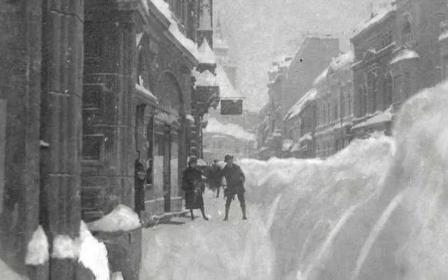 Cea mai scăzută temperatură din istoria României, în județul Brașov
