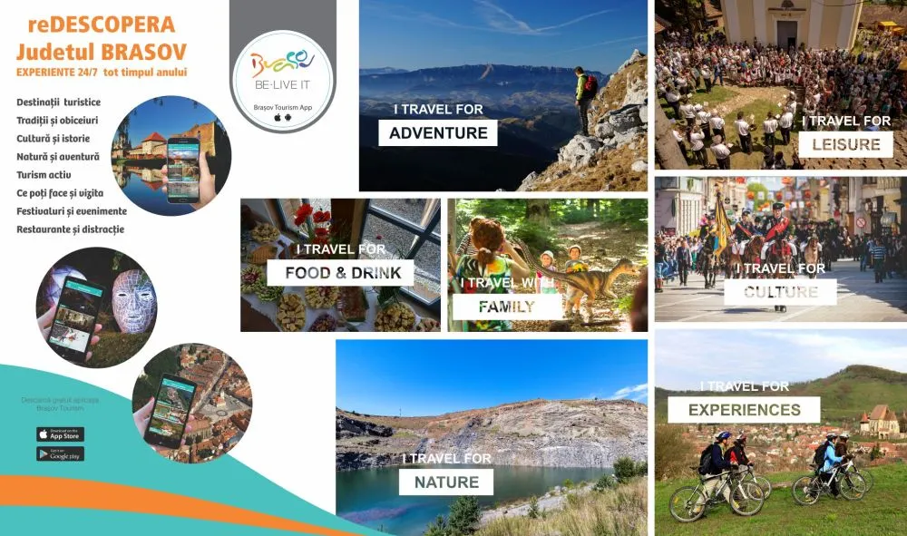 Județul Brașov este promovat, în acest weekend, la Târgul de Turism