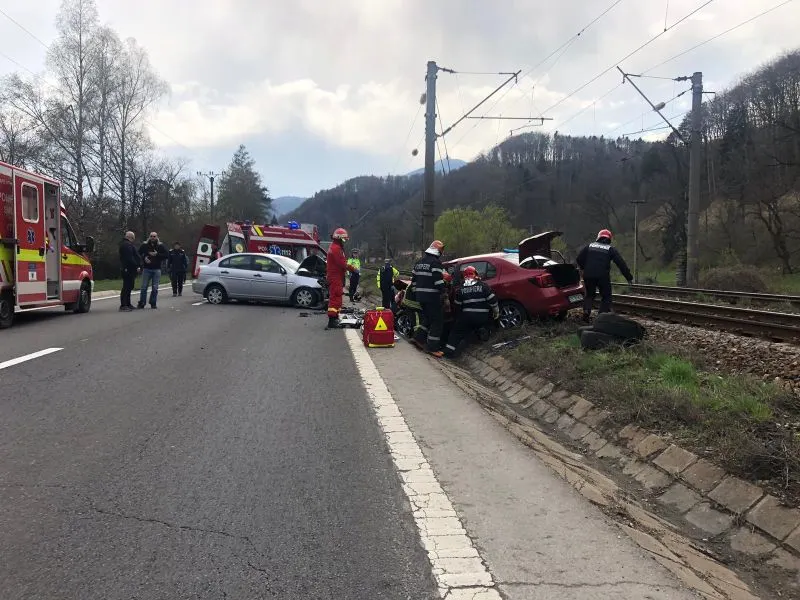 Accident grav pe DN1, la Timişul de Jos (FOTO+VIDEO)