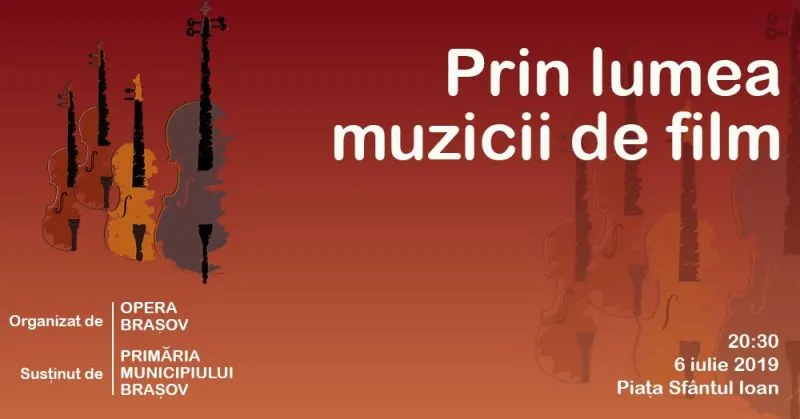 Spectacol GRATUIT, astăzi, în aer liber, al Operei Brașov