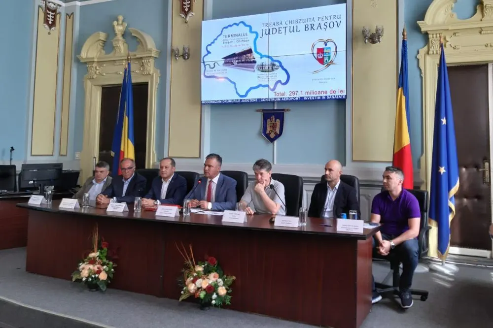 VIDEO Investiții record pentru Consiliul Județean Brașov! Contracte de peste 60 de milioane de euro, semnate astăzi