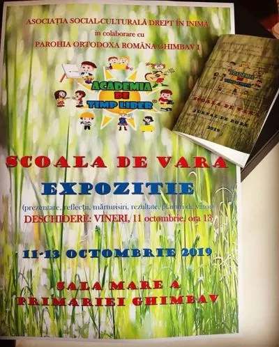 Vernisaj al expoziției "Școlii de vară", de la Ghimbav
