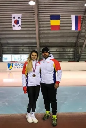 Bronz mondial pentru patinatoarea Mihaela Hogaș!