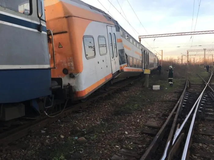 FOTO Grav accident feroviar, la 100 de kilometri de Brașov