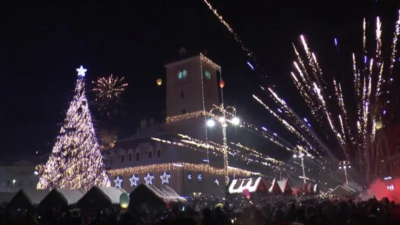 Programul de Revelion, din Piața Sfatului