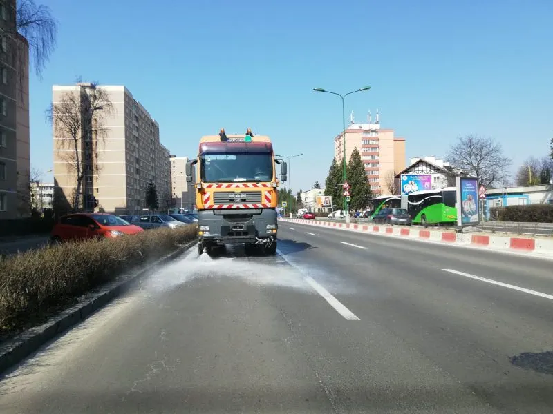 34 de străzi din municipiul Brașov au fost dezinfectate!