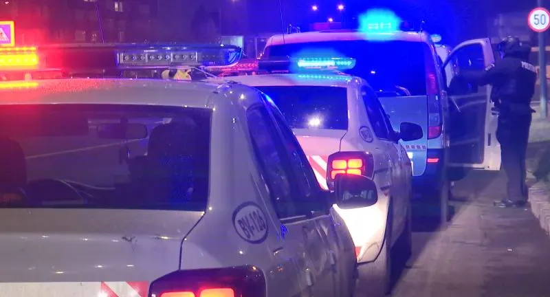 VIDEO Desfăşurare impresionantă de forţe de ordine, azi-noapte, la Braşov