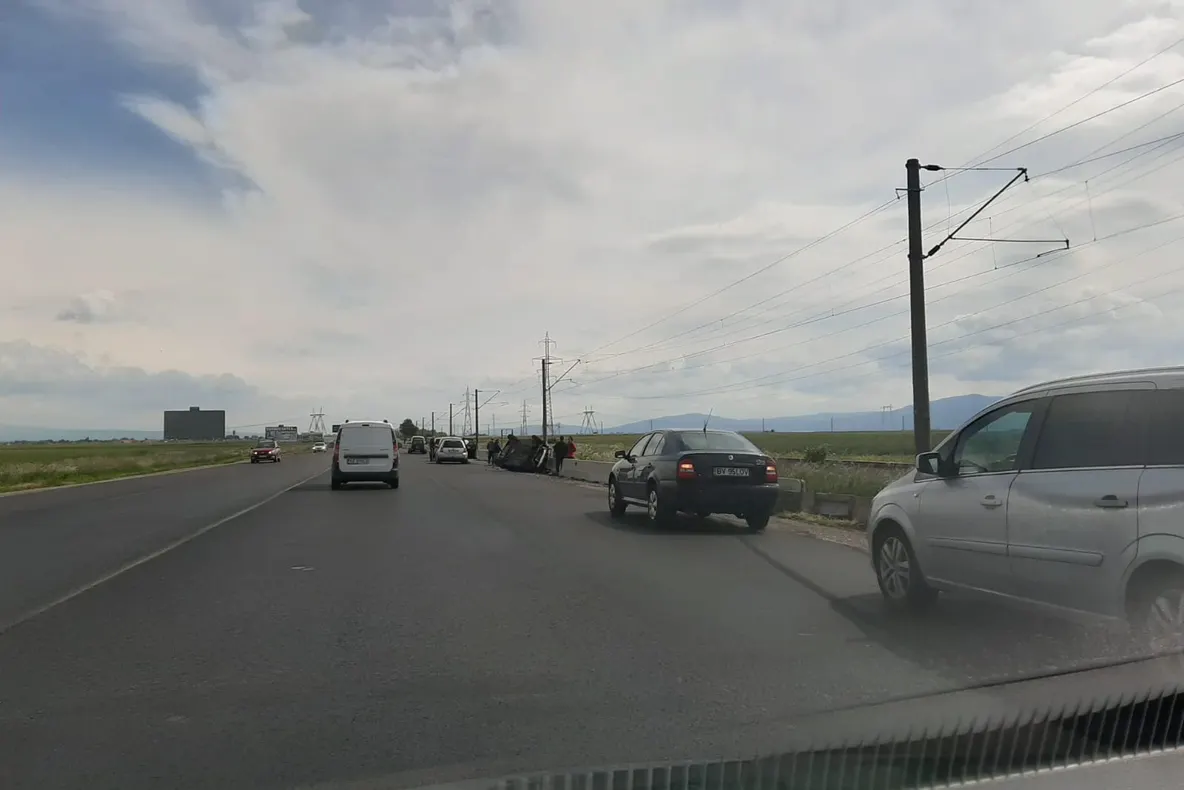 FOTO Accident cu 4 victime, pe DN11!