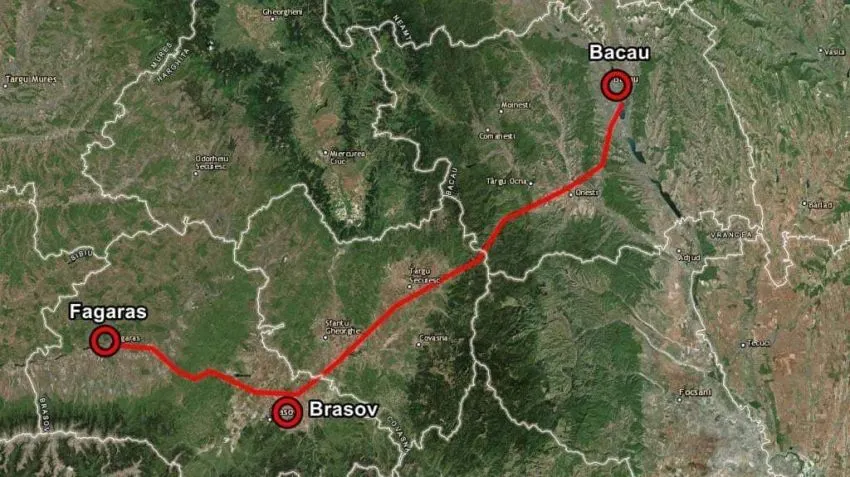 A fost semnat contractul pentru elaborarea Studiului de Fezabilitate și a Proiectului Tehnic necesare construcției Autostrăzii Brașov - Bacău