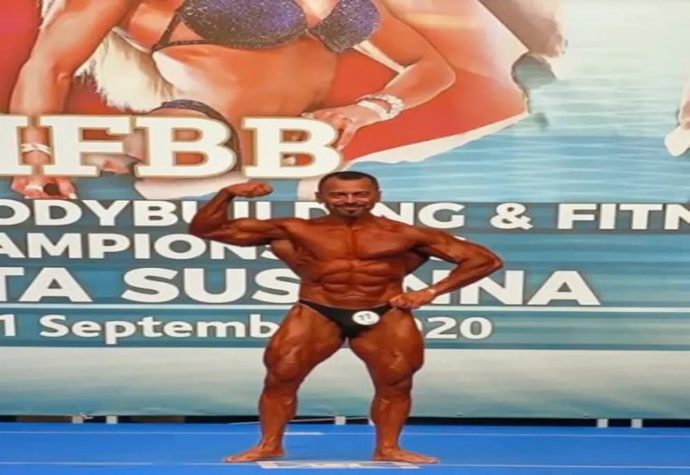 Brașoveanul Ionuț Caracudă, campion balcanic și medaliat cu bronz la Europenele de culturism și fitness