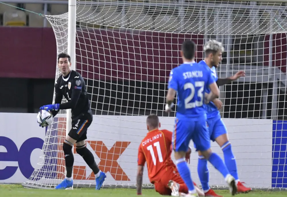 VIDEO Macedonia de Nord - România 0-0. Remiză la Skopje după un joc neconvingător, dar păstrăm șanse la locul 2