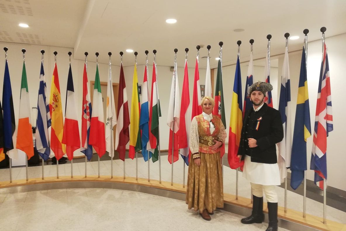 VIDEO + FOTO Junii Brașoveni, aplaudați în Parlamentul European