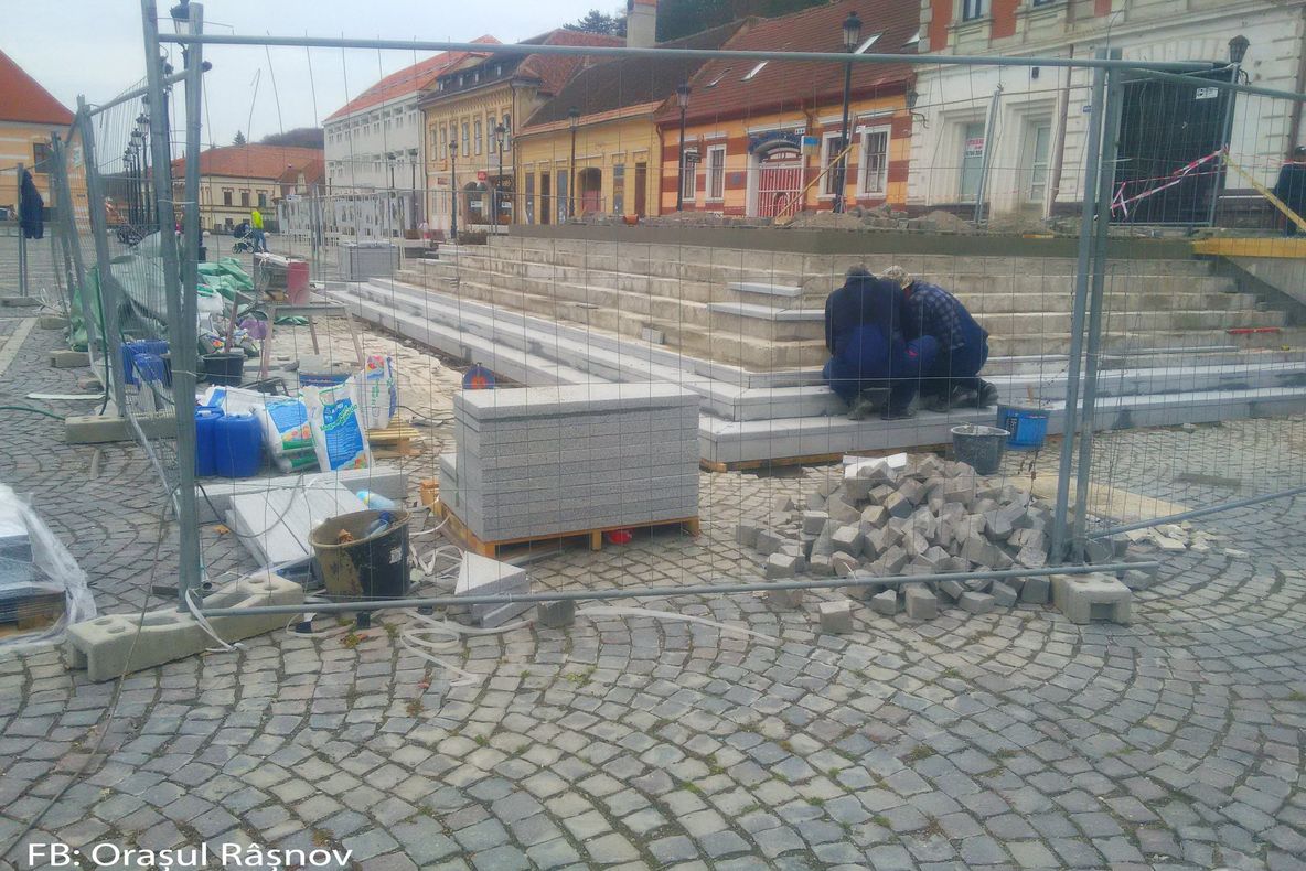 Anul începe cu ample lucrări de modernizare, la Râșnov