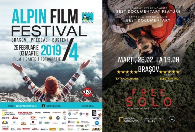 VIDEO Documentar de Oscar, astăzi, în deschiderea "Alpin Film Festival"