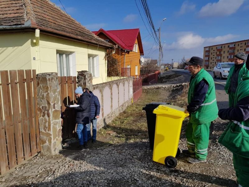 EUROpubele pentru toate gospodăriile unei localități din județul Brașov