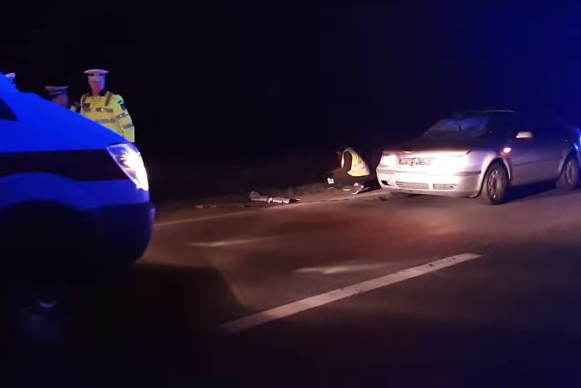 FOTO + VIDEO Accident rutier pe DN1