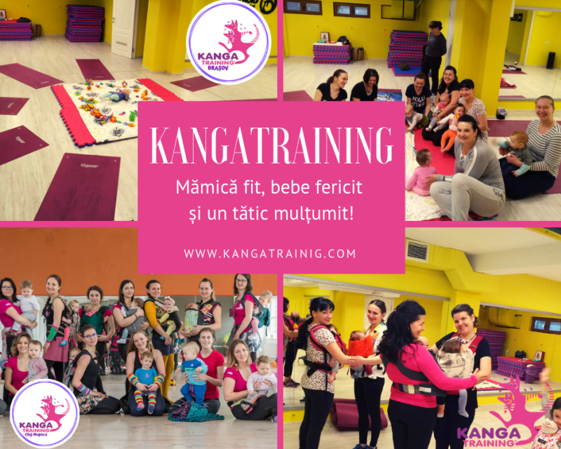 FOTO Corp de invidiat, după naștere! Kangatraining - programul numărul 1 pentru mămici, acum și la Brașov