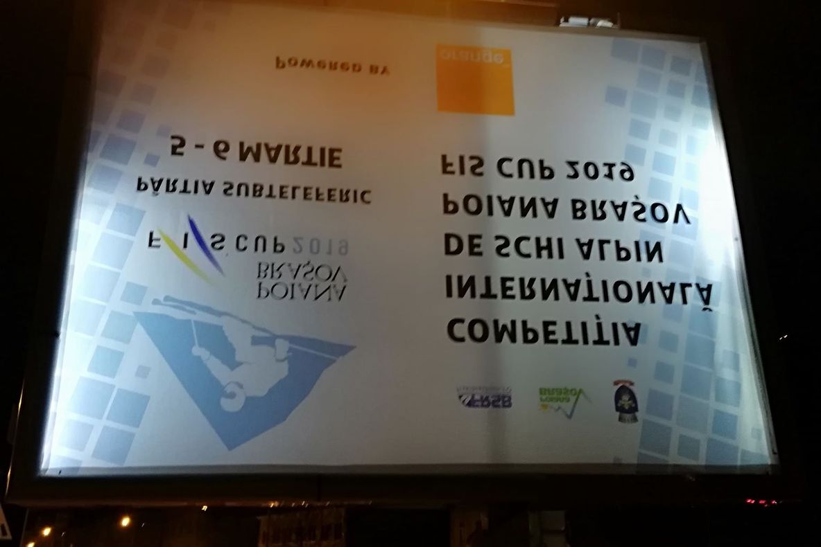 Promovăm competițiile sportive, dar....cu susul în jos FOTO