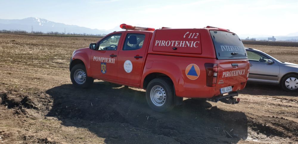 Bombă neexplodată, găsită la Prejmer!