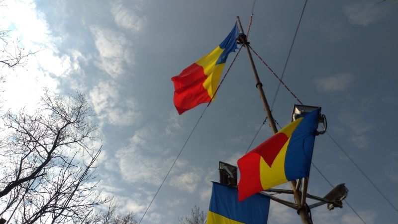 FOTO + VIDEO Drapelul de pe Tâmpa a fost schimbat