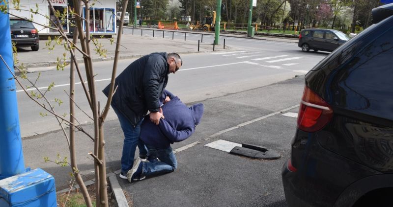 Deși era în ziua liberă, un jandarm brașovean a intervenit pentru a stopa o infracțiune