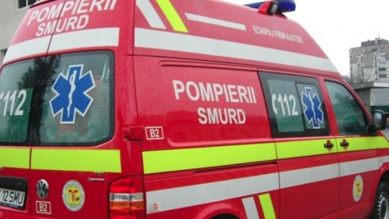 GRAV accident rutier, pe DN73!