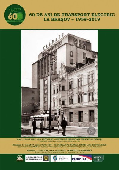 60 de ani de transport electric la Brașov
