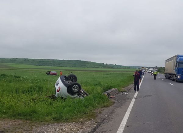 Incident rutier, în această dimineață, pe DN 13