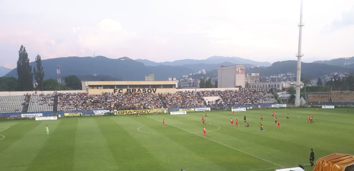 VIDEO Mii de suporteri prezenți la partida SR Brașov - FCSB! Meciul integral, AICI