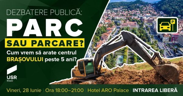 Dezbatere publică organizată, diseară, de USR Brașov
