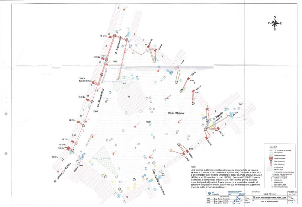 Centrul Istoric al Brașovului intră în șantier!