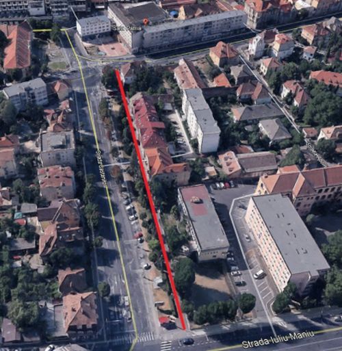 Lucrări ale Companiei APA, de luni, pe strada Castanilor