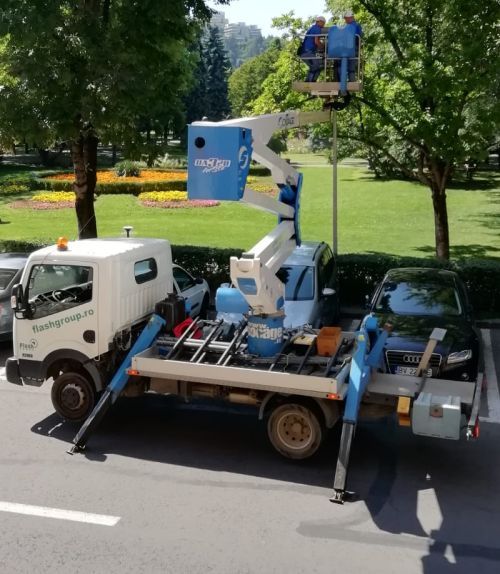 Clădirea Primăriei va fi iluminată (FOTO)