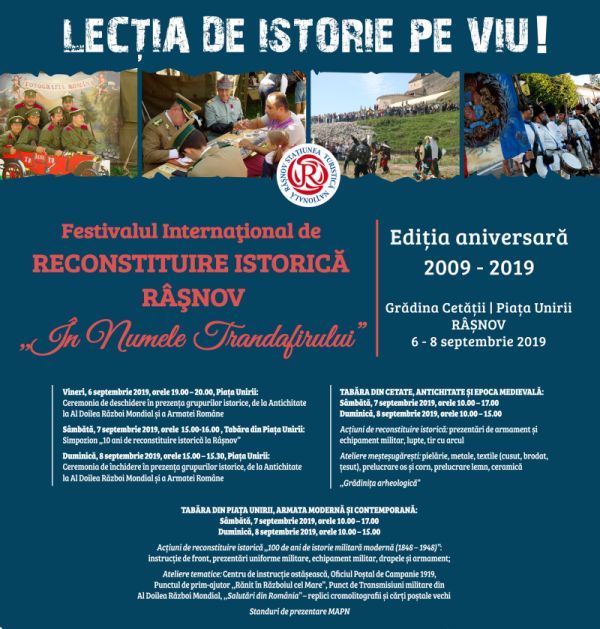 10 ani de reconstituire istorică, la Râșnov!