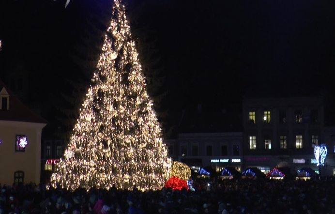 Brașovul devine "oraș din poveste" tot pe 1 decembrie