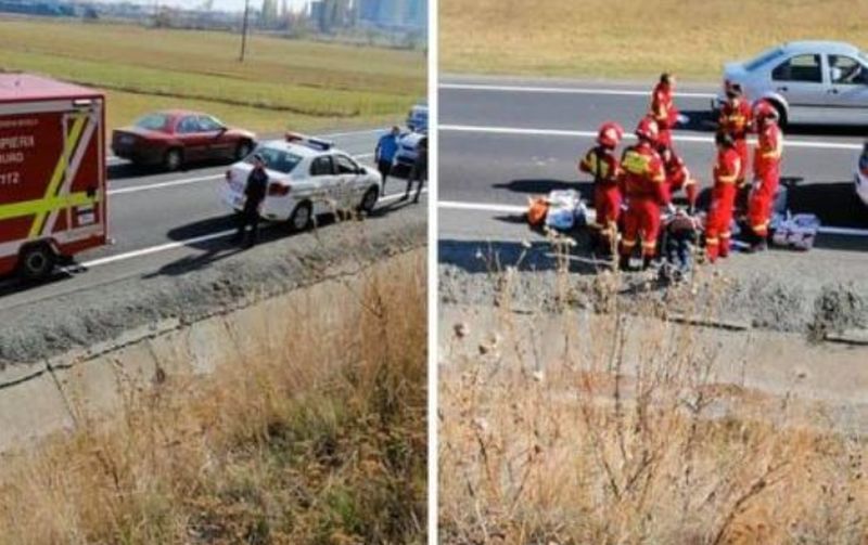 Bărbat mort, după ce s-a aruncat din autocar