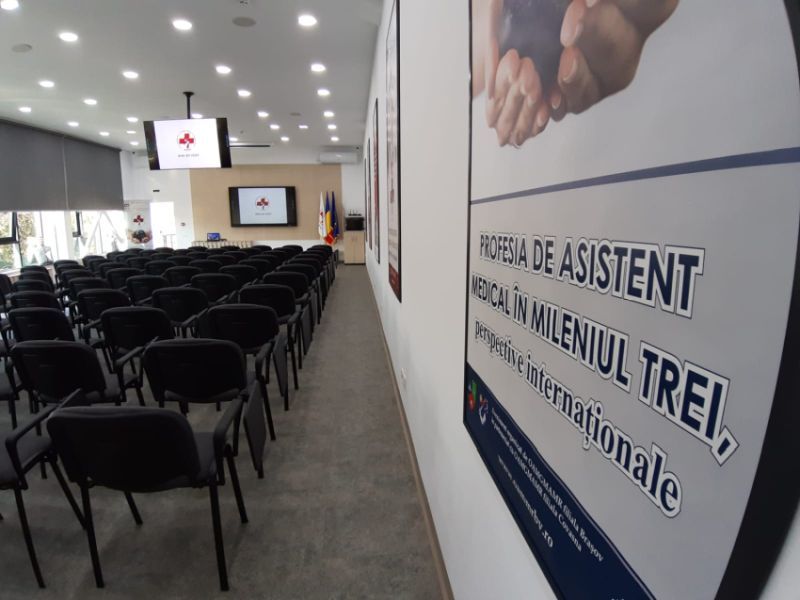 FOTO+VIDEO Sediu de cinci stele pentru asistenții medicali din județul Brașov