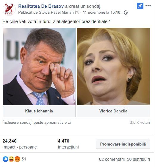 SONDAJ Pe cine vor cititorii Realitatea de Brașov în fruntea țării?