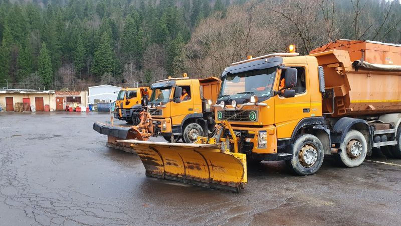 Intervenţii DRDP Braşov, în judeţ! Starea drumurilor