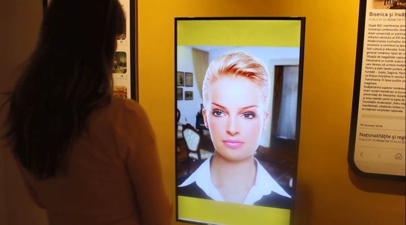 VIDEO Primul asistent virtual muzeal bazat pe inteligență artificială, la Muzeul Casa Mureșenilor