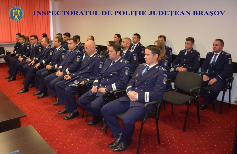 Avansări în grad, la Poliția Brașov