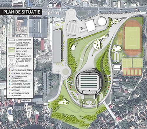 FOTO+VIDEO După Sala Polivalentă, va avea Brașovul și un stadion modern? Proiectele sunt doar pe hârtie, momentan!