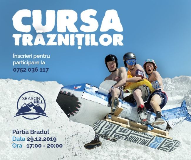 Cursa Trăzniților, diseară, în Poiana Brașov