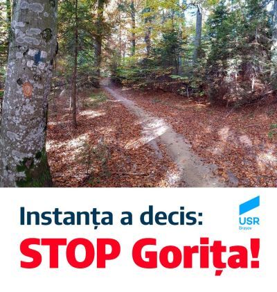 Proiectul "Gorița", suspendat de Tribunalul Brașov