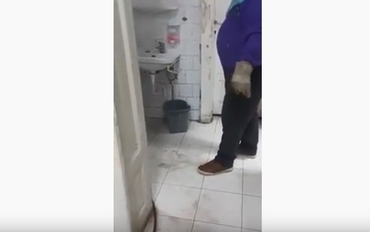 VIDEO Fără cuvinte! Condiții improprii, într-un spital din Brașov