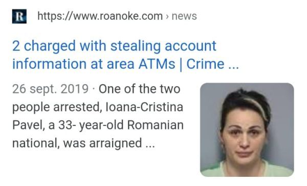 Tânără din Brașov, arestată în SUA, în septembrie 2019, în dosarul infracțiunilor informatice!