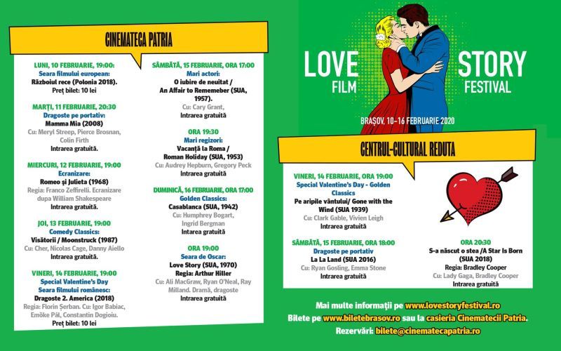 Filme de Oscar, de astăzi, la Love Story Film Festival