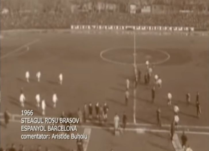 VIDEO Acum exact 54 de ani, Steagul Roșu Brașov învingea pe Espanyol Barcelona