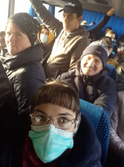 FOTO Autobuz ticsit de lume, în plină pandemie, la Brașov! Poliția s-a autosesizat!